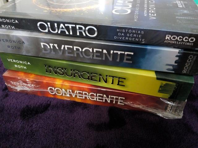 Livros saga divergente