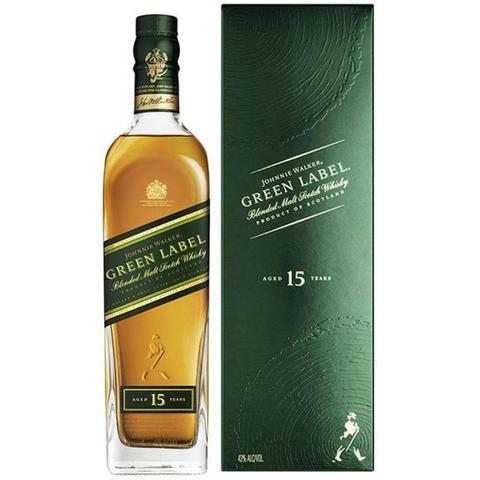 Whisky Johnnie Walker Green Label 15 Anos 750 Ml Original