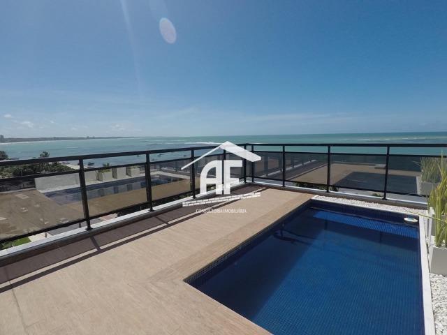 Cobertura duplex beira mar com 495m² - Ponta Verde - 4/4 todos com suítes, ligue já - Foto 2