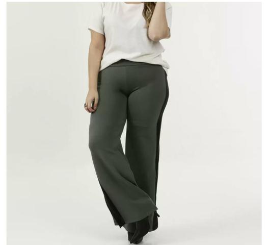 Calça Plus size verde Militar - Foto 2