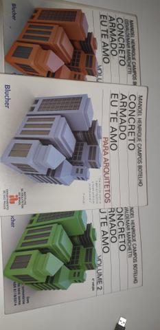 Livros de Engenharia Civil - Concreto Armado "Eu te Amo"