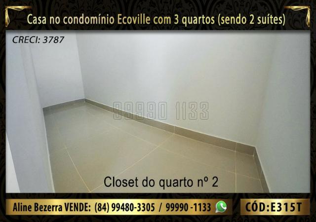 Oportunidade, casa no Ecoville com 3 quartos sendo 2 suítes, aceita financiamento - Foto 10