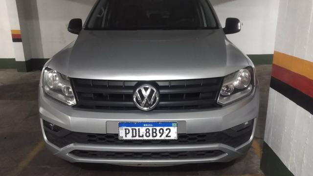 VW Amarok cab dupla - baixa km - modelo novo - manual e chave reserva - Foto 9