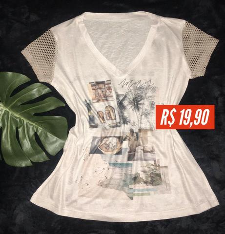 T-shirt Estampada - Foto 2