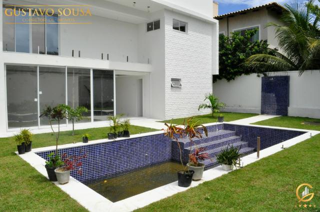 Mansão no Alphaville Fortaleza com 4 Suítes e Arquitetura diferenciada - Foto 3