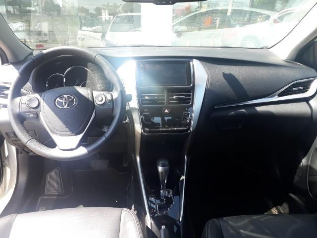 (Concessionaria) TOP de Linha Toyota Yaris Sedan XLS 2019 8,186Km R$ 77.900,00 - Foto 5