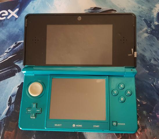 3DS Ocean Blue Destravado+case - Foto 4