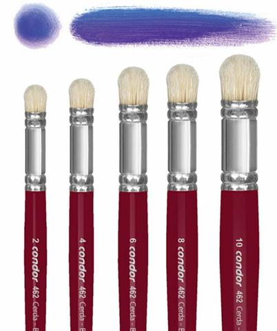 Kit Pincel Artístico Redondo Pituá Ref.462 - Condor
