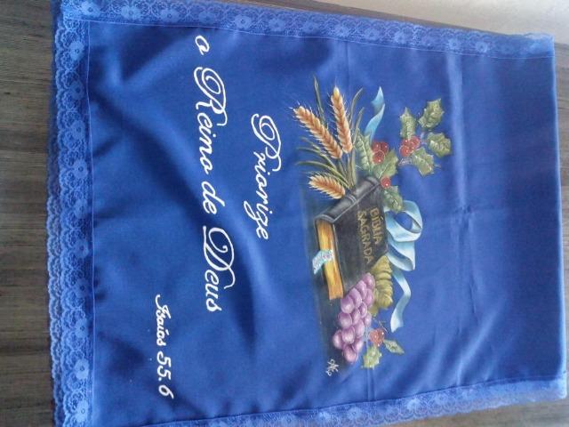 Toalha Caminho para púlpito ( AZUL) - Foto 5