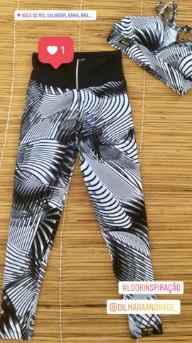 Conjunto top e calça fitness - Foto 2