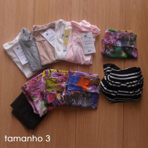 Kit Roupas Tamanho 3 Menina Peças Novas