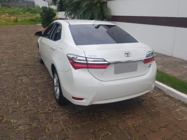 Toyota Corolla XEi 2018 Cont.Tração ChavePresencial,Multimídia,BrancoPérola,Estado de 0Km - Foto 6