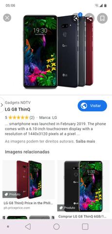 Lg g8s thinq zero