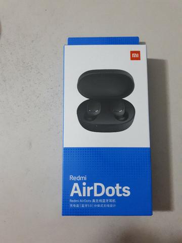 Fone de Ouvido Xiaomi Redmi Airdots Bluetooth - Preto