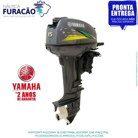 Motor de Popa Yamaha 15hp (Partida Manual) - Foto 5