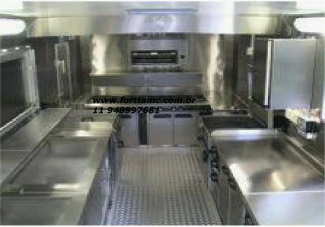 Food truck peças sob medida em inox - Foto 2