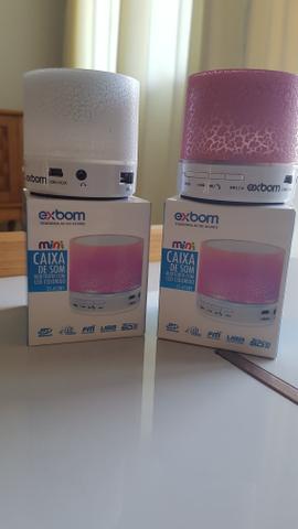 Caixinha de Som Bluetooth - nova na caixa