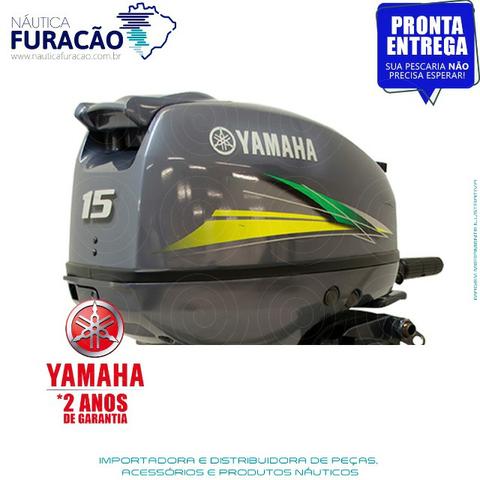 Motor de Popa Yamaha 15hp (Partida Manual) - Foto 2