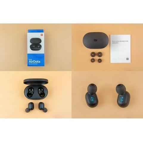 Fone de Ouvido Xiaomi Redmi Airdots Bluetooth - Preto - Foto 4