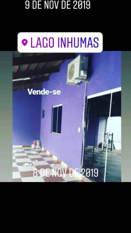 Vende se casa semi nova inhumas goias