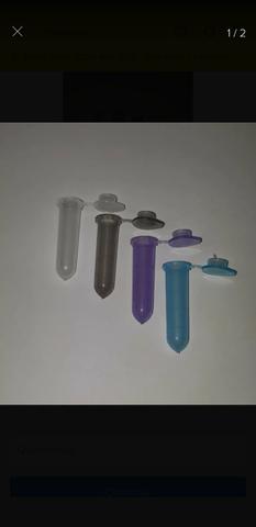 Microtubo 1.0 ml interno externo 2 ml 1000 unidades