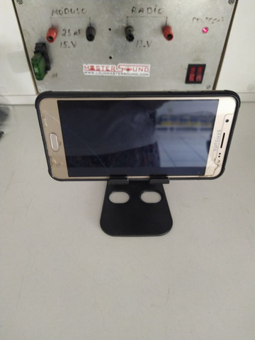 Suporte para celular de mesa. R$ 35,00.  - Foto 3