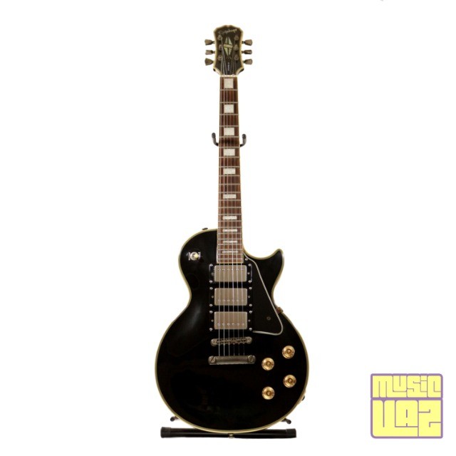 Guitarra Les Paul Custom Epiphone Black Beauty