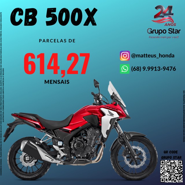 MOTO HONDA CB 500X