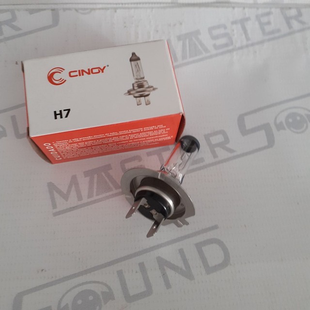 Lâmpada Cinoy.  H-7. Nova. Instalada.