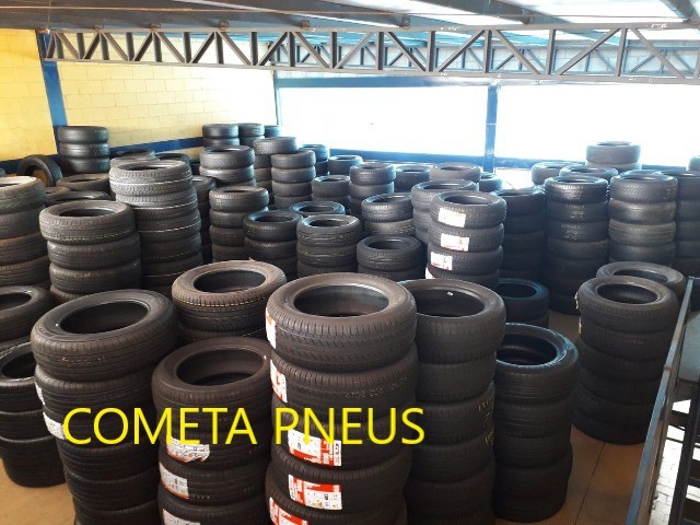 Temos Pneus Novos originais de diversas medidas, do aro 12 ao aro 22, com preços competiti