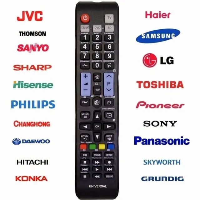 Controle Remoto Universal para TV - Não é pra Smart TV (Funciona na maioria das TVs) - Foto 3