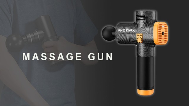 Massageador Pistola Phoenix A2 Pro Libera o Miofascial Beleza e