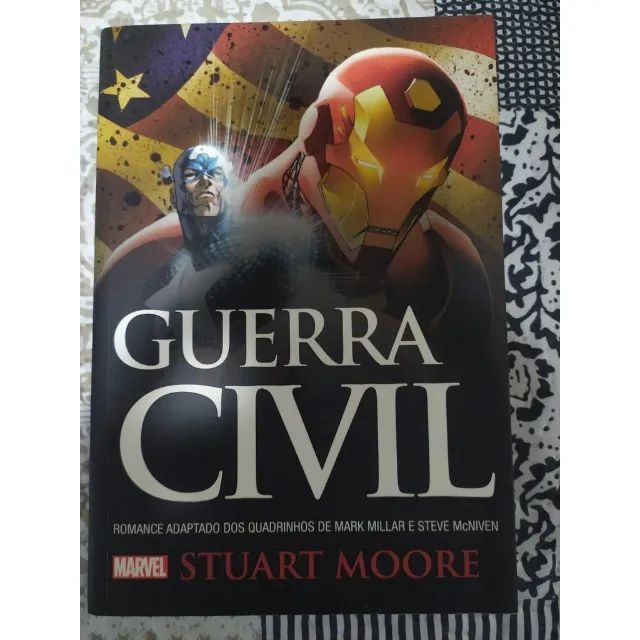 Livro Guerra Civil Marvel