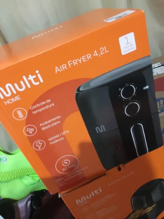 Air Fryer Multilaser 4,2L - Novo