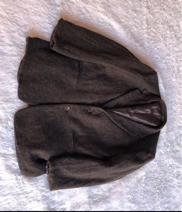 Blaser de lã masculino Wool Collection 56 - Foto 2