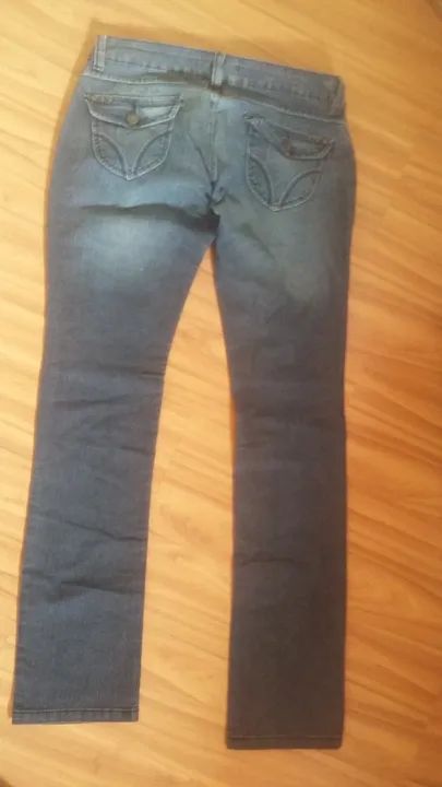 Calça jeans feminina 44 - Foto 2