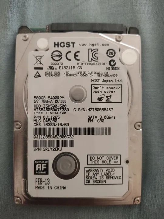 HDD HGST 500GB