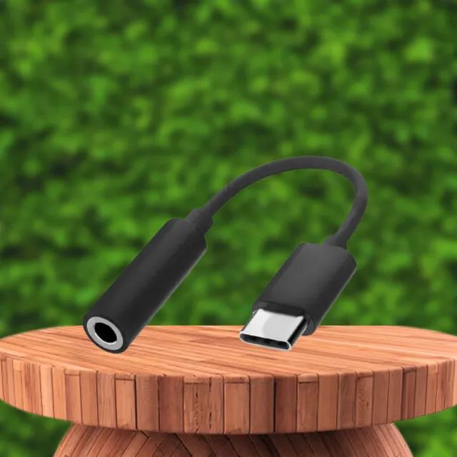 Adaptador Fone C Tipo C Usb-C para Fone P2