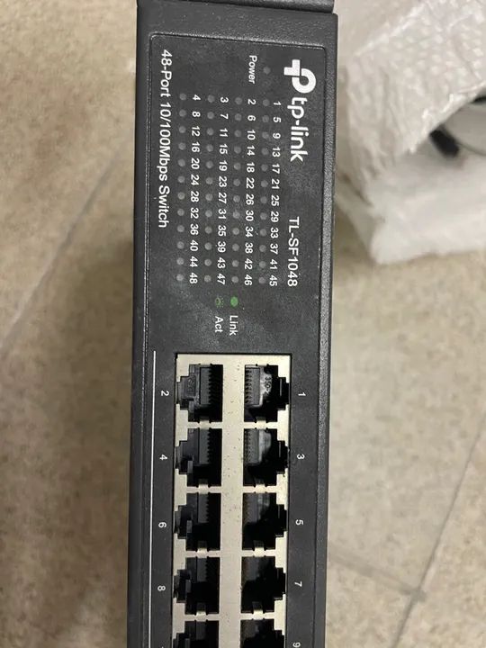 Switch Gigabit TP-Link 48 Portas TL-SG1048 - Foto 3