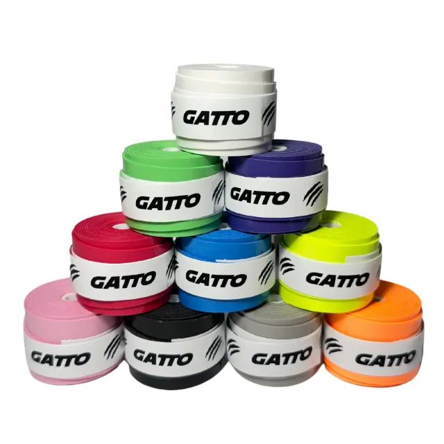 Overgrip Perfurado e Pegajoso Gatto Kit com 10 Unidades Colorido - Foto 3