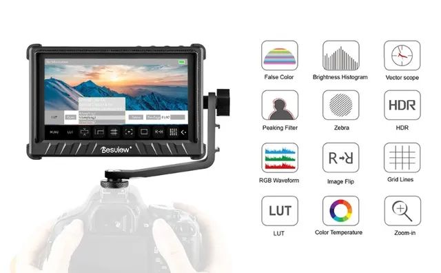 Monitor Dslr 4k Touch 3d 5.5 Videomaker 1920x1080 - Foto 2