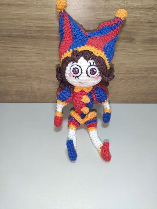 Amigurumi boneca pomni