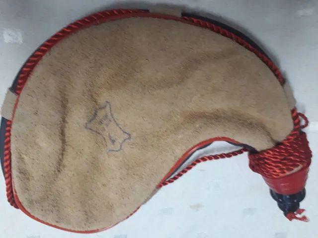 Cantil tipo bota tradicional em couro especial com alça para trasporte - Foto 6