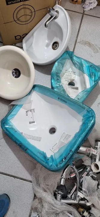 Cubas e pias de louça variadas  - Foto 4