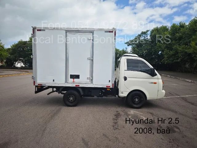Hyundai HR 2.5, ano 2008, equipada com baú semi-novo - Foto 2