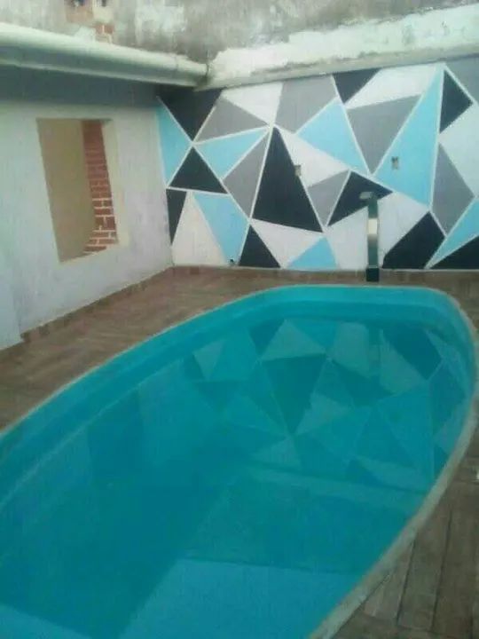 Estou vendendo piscina de fibra está muito conservada está top mais informações  - Foto 7