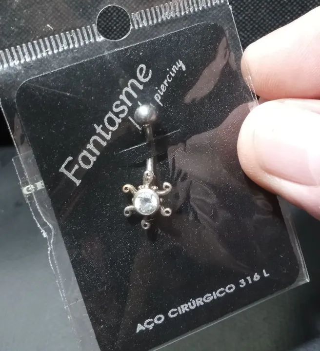 5 Piercings De Prata Por Apenas 100,00 - Foto 2