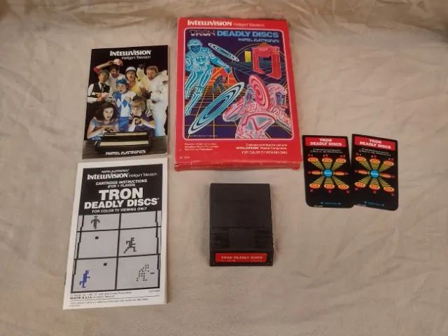 Tron Deadly Discs - Original Completo Para Intellivision
