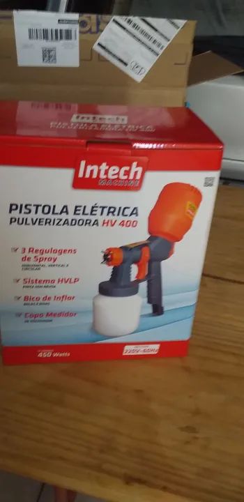 Pistola elétrica de pintura e pulverização nova  - Foto 2