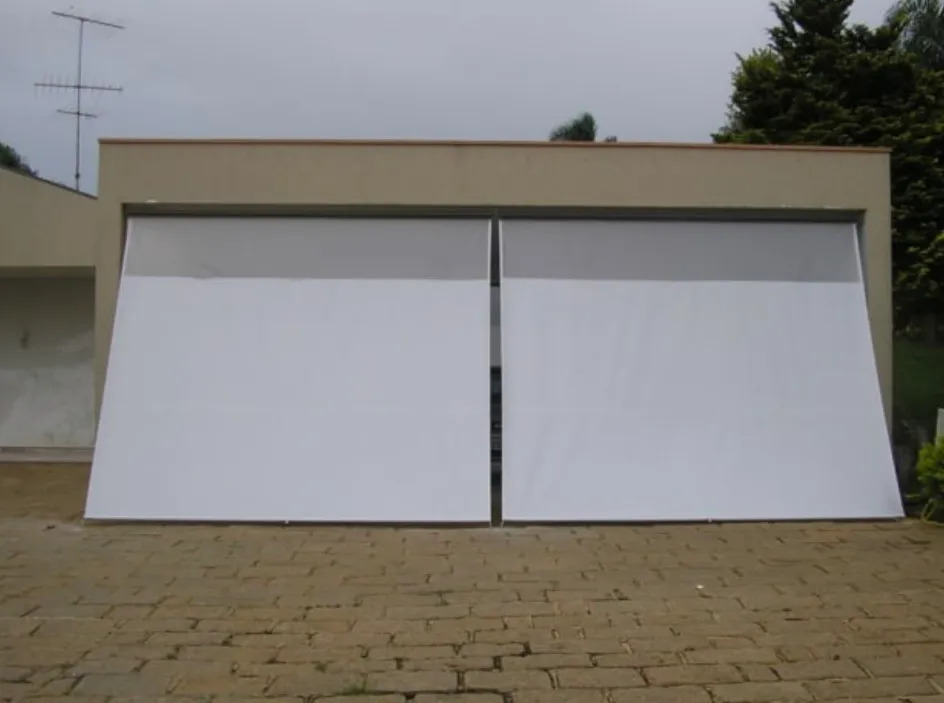 Toldo de lona retrátil toldo de lona de enrolar